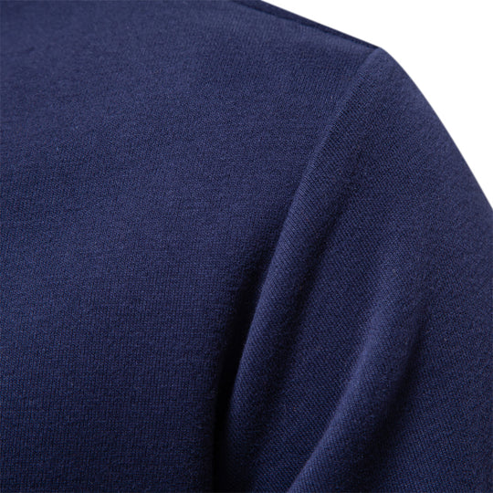 Polo - Men's Long Sleeve Polo Sweater Soft Fabric Comfortable Fit 3