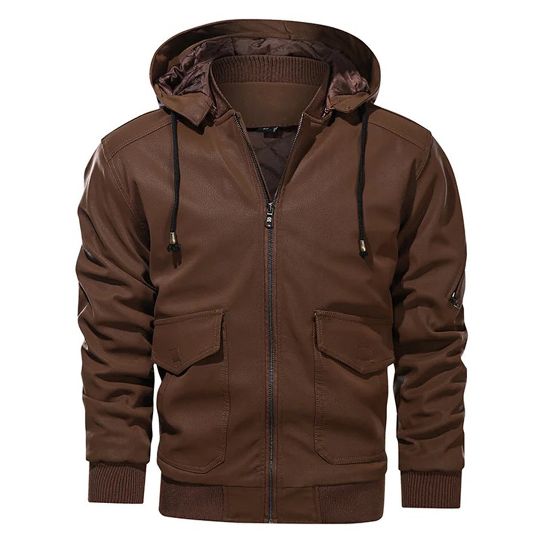 Pfund | Premium-Lederjacke mit stylischem Design und Langlebigkeit