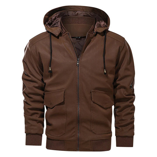 Pfund | Premium-Lederjacke mit stylischem Design und Langlebigkeit