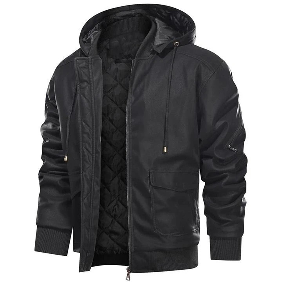 Pfund | Premium-Lederjacke mit stylischem Design und Langlebigkeit