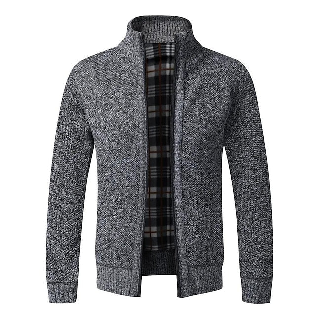 Tom Polo | Cozy Knitted Zipped Sweater for Stylish Comfort