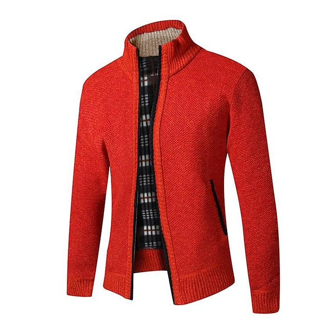 Tom Polo | Cozy Knitted Zipped Sweater for Stylish Comfort