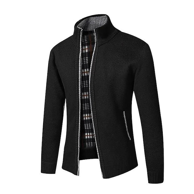 Tom Polo | Cozy Knitted Zipped Sweater for Stylish Comfort