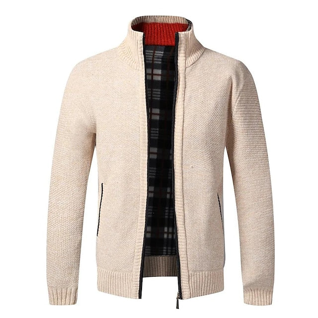 Tom Polo | Cozy Knitted Zipped Sweater for Stylish Comfort