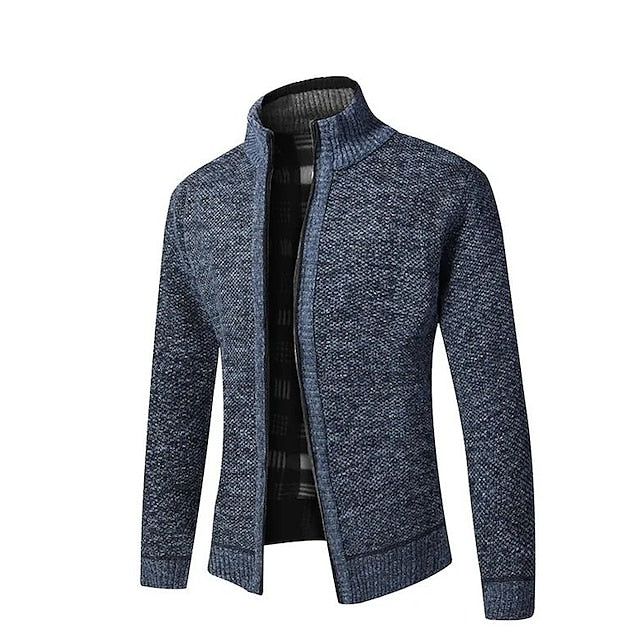 Tom Polo | Cozy Knitted Zipped Sweater for Stylish Comfort