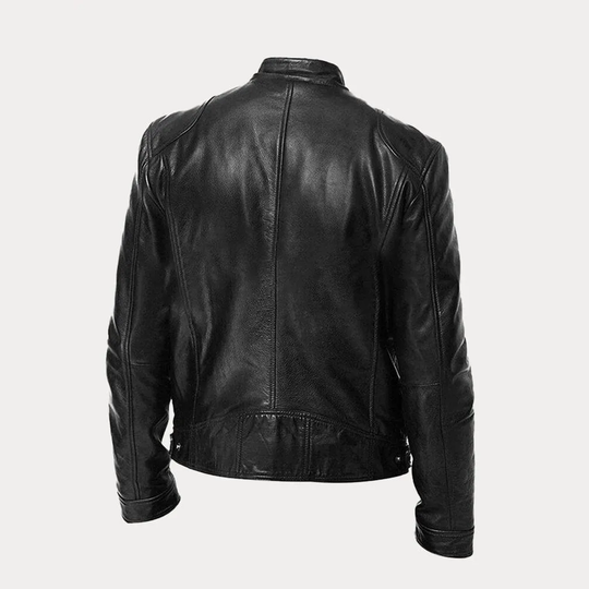 Riley - Men's Leather Jacket Classic Design Durable Material 1