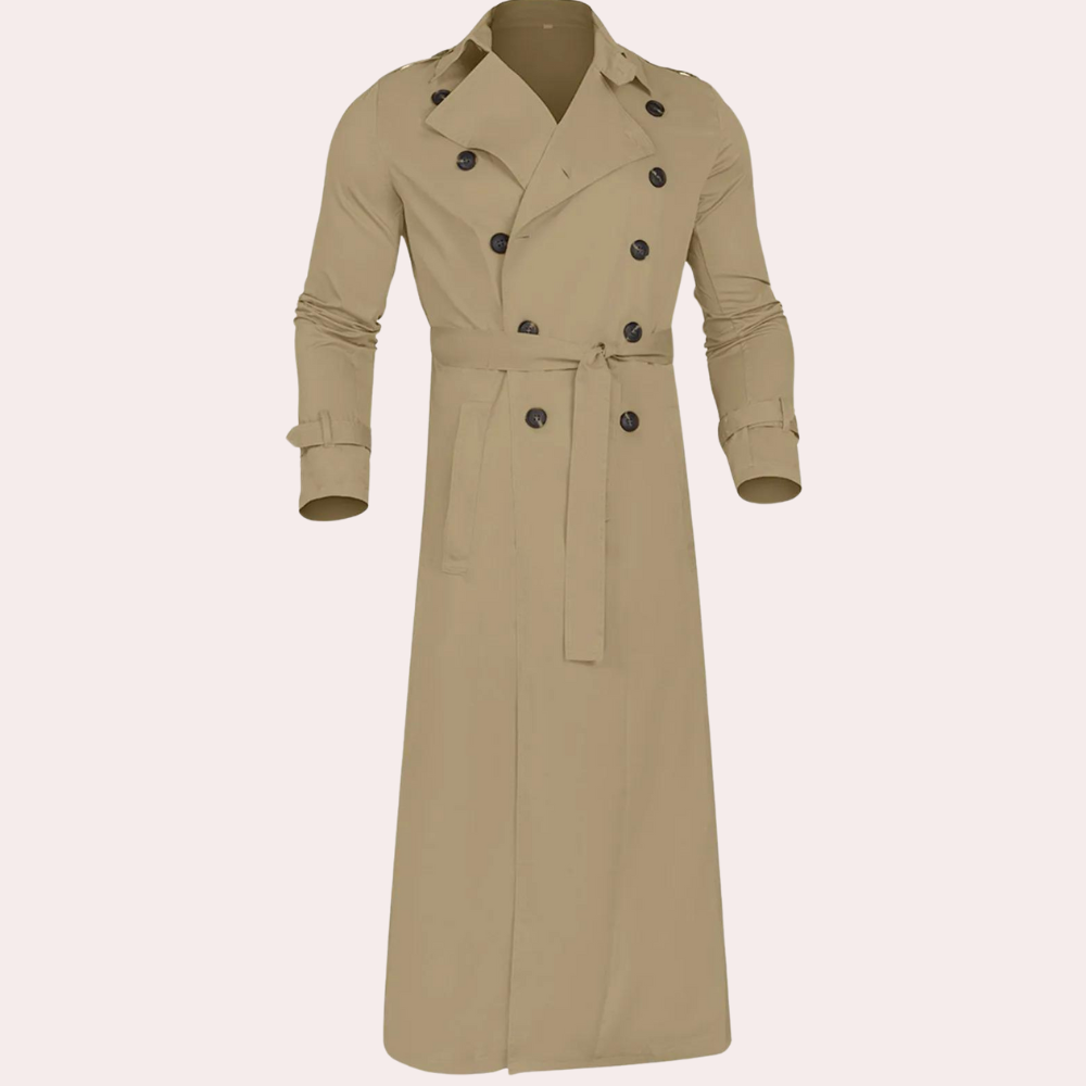 Roberion | Stilvoller, wasserdichter, langlebiger Trenchcoat für Herren