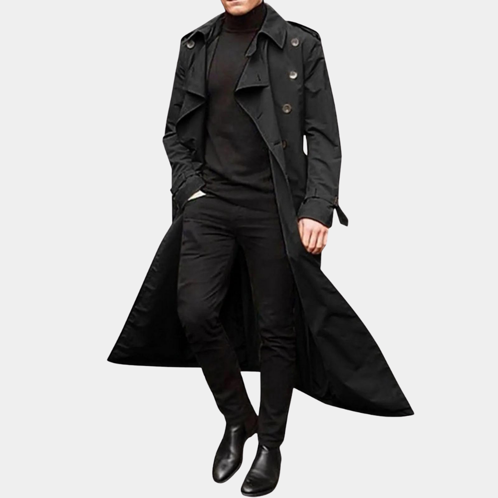 Roberion | Stilvoller, wasserdichter, langlebiger Trenchcoat für Herren