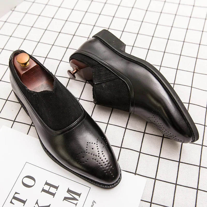 Danton | Klassische Echtleder Slipper für zeitlosen Stil