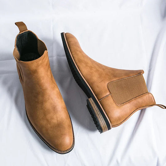 Cosmo | Stylish Leather Chelsea Boots for Comfort and Durability