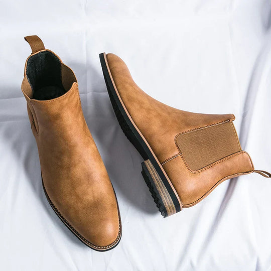 Kayden | Stylish Leather Chelsea Boots for Men