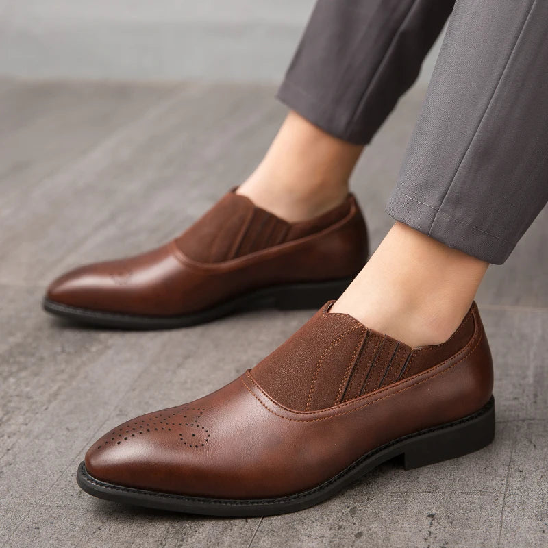 Danton | Klassische Echtleder Slipper für zeitlosen Stil