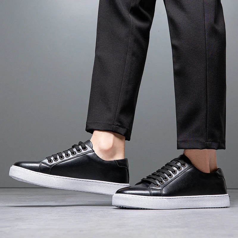 Clint | Stylische Herren-Leder-Sneaker für Komfort und Langlebigkeit