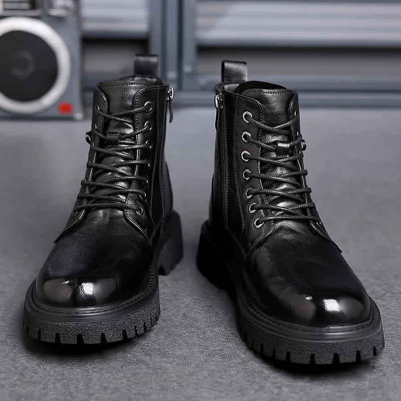 Carlos | Bequeme Weitpassform Business-Stiefel für Männer