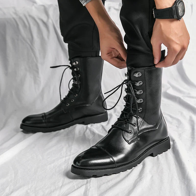 Delmar | Durable Leather Western Boots for Comfort & Style