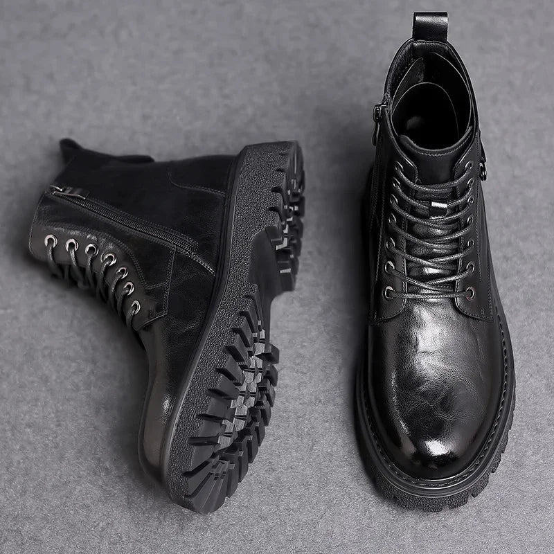 Carlos | Bequeme Weitpassform Business-Stiefel für Männer