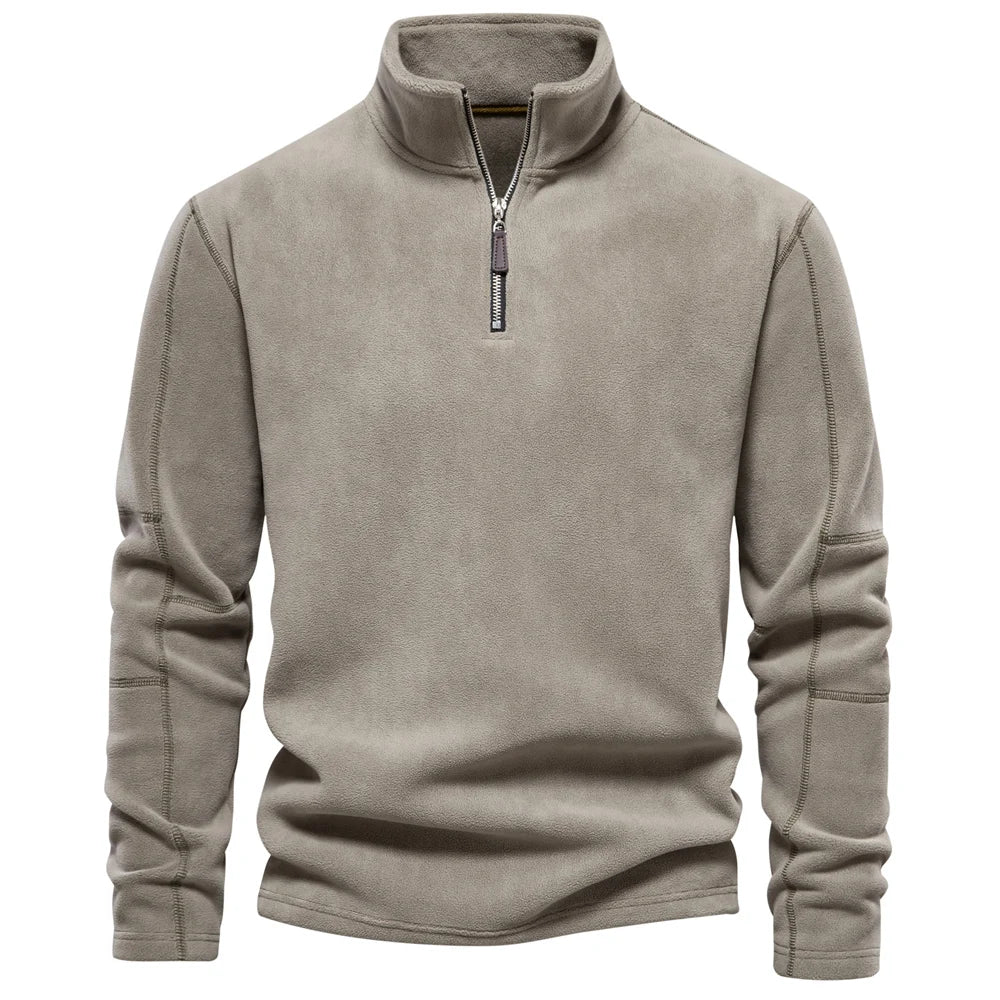 Darren | Cozy Fleece Zip Pullover for Comfort and Style