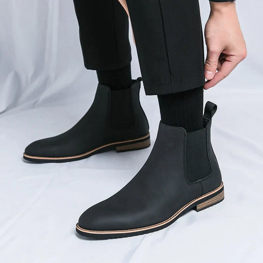 Kayden | Stylish Leather Chelsea Boots for Men