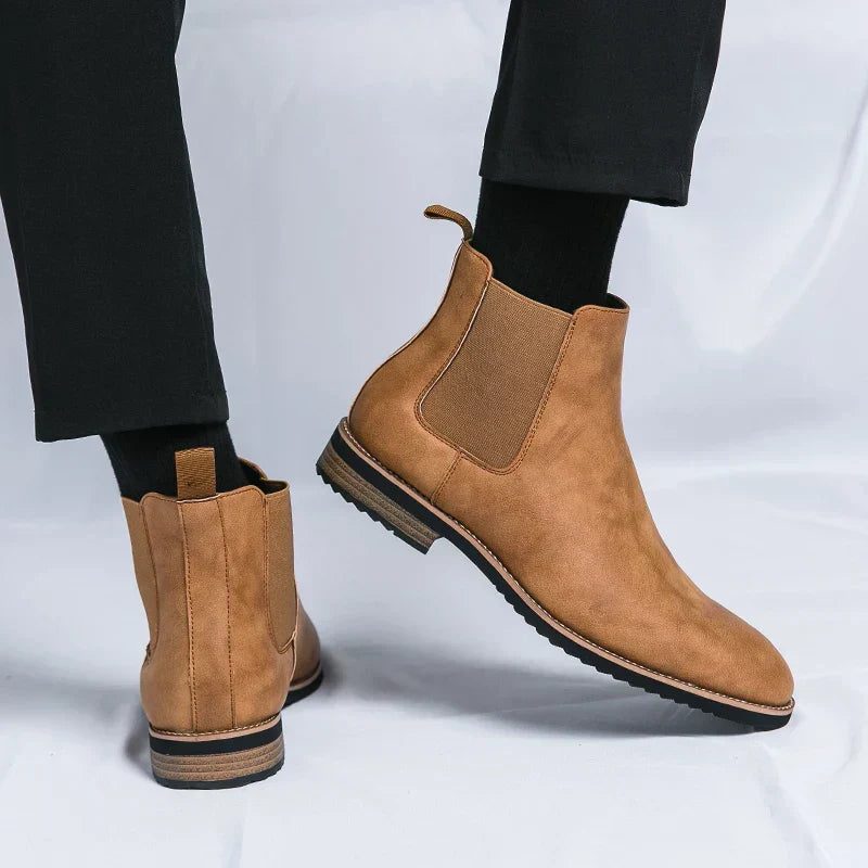 Kayden | Stylish Leather Chelsea Boots for Men