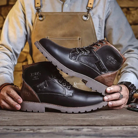 Parker | Stylish Men's Leather Boots for Everyday Comfort