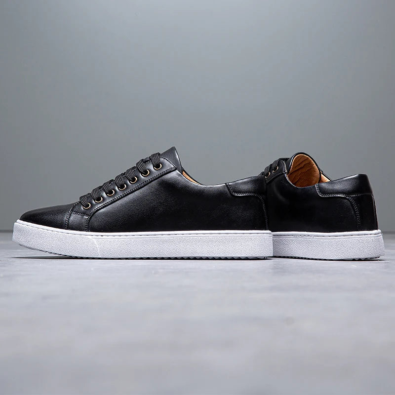 Clint | Stylische Herren-Leder-Sneaker für Komfort und Langlebigkeit