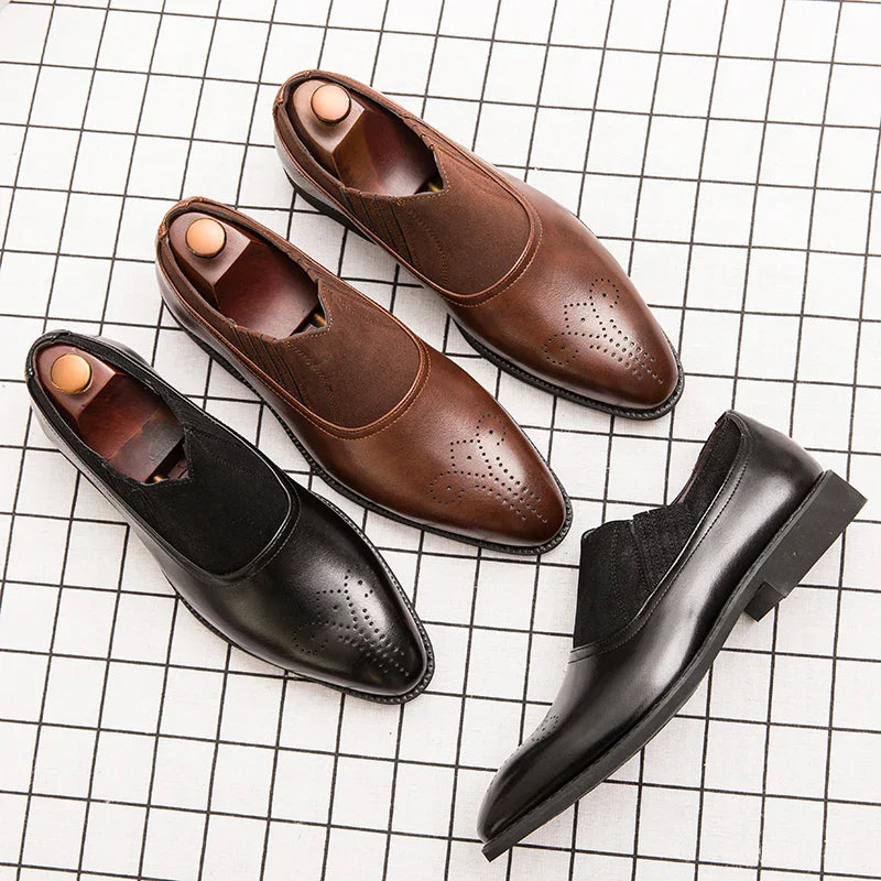 Danton | Klassische Echtleder Slipper für zeitlosen Stil