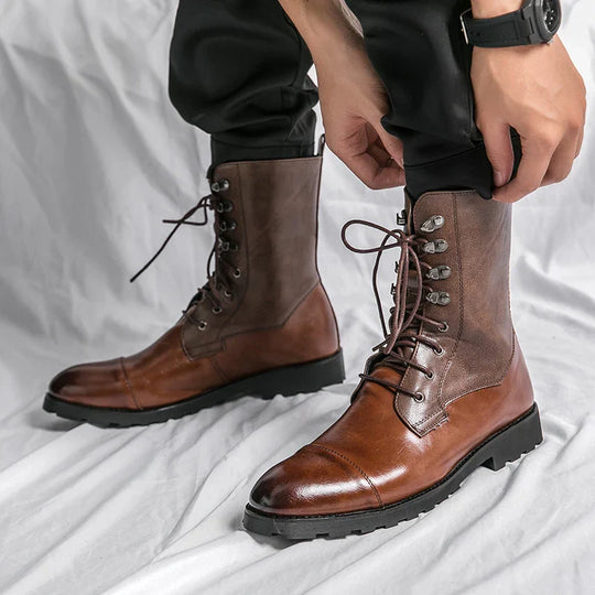 Delmar | Durable Leather Western Boots for Comfort & Style