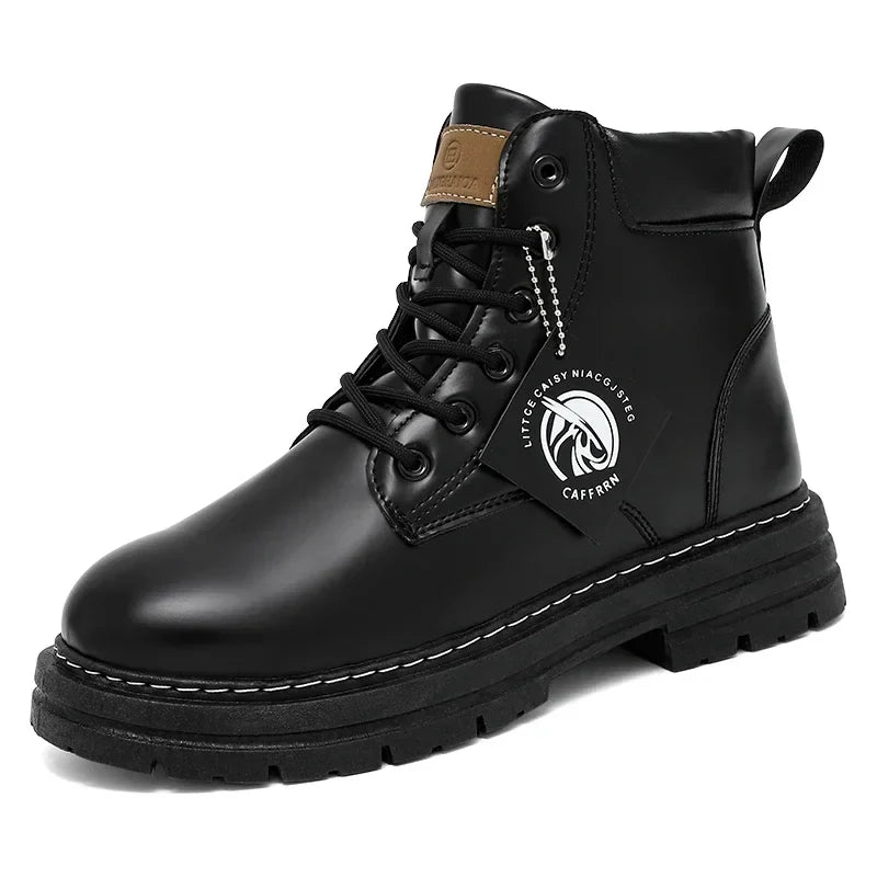 Barry | Comfortable Wide-fit Lace-Up Casual Boots for All-Day Wear