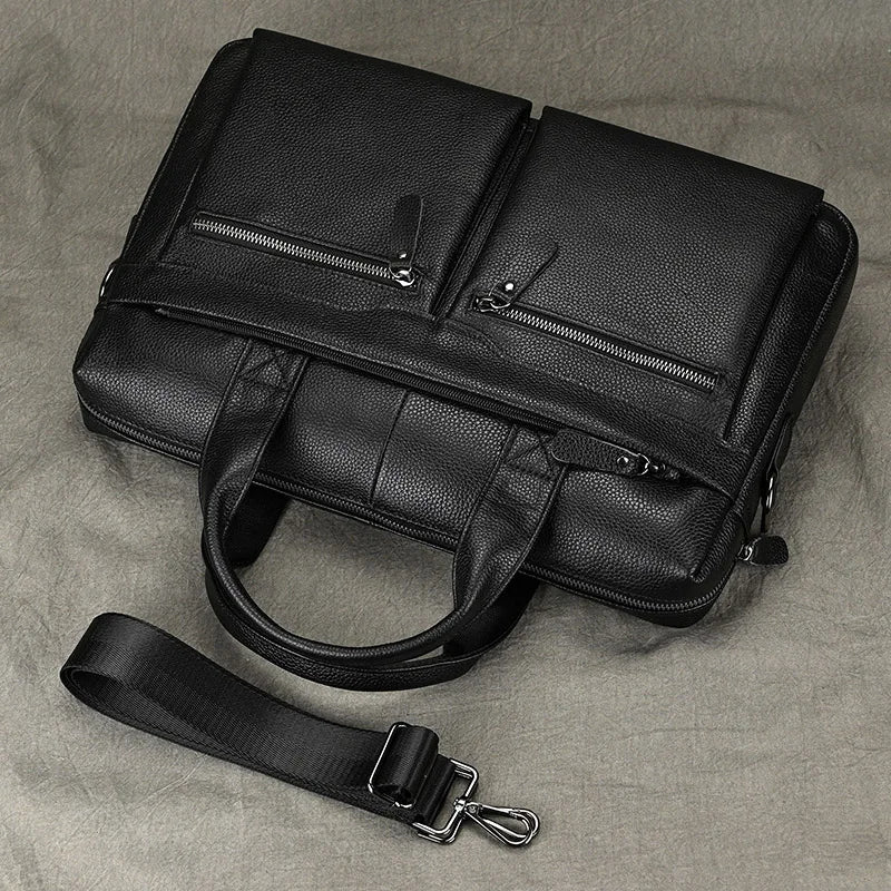 Hudson | Stylische Lederaktentasche für Profis