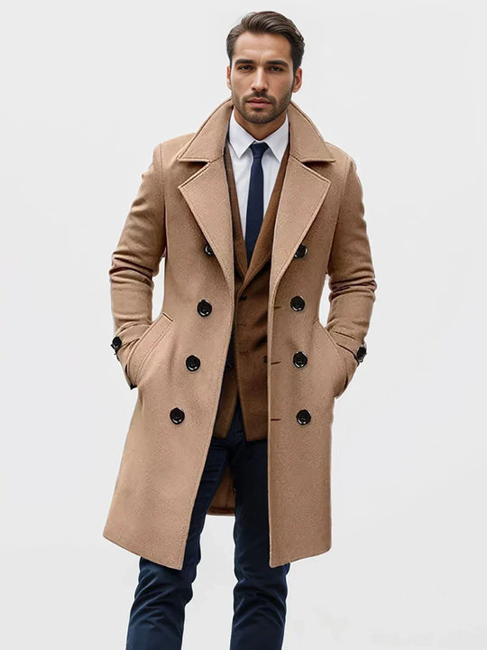 Travis | Stilvoller Herren-Trenchcoat mit zeitloser Eleganz