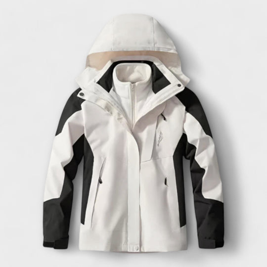 Giles | Men's Insulated Waterproof Hooded Ski Jacket