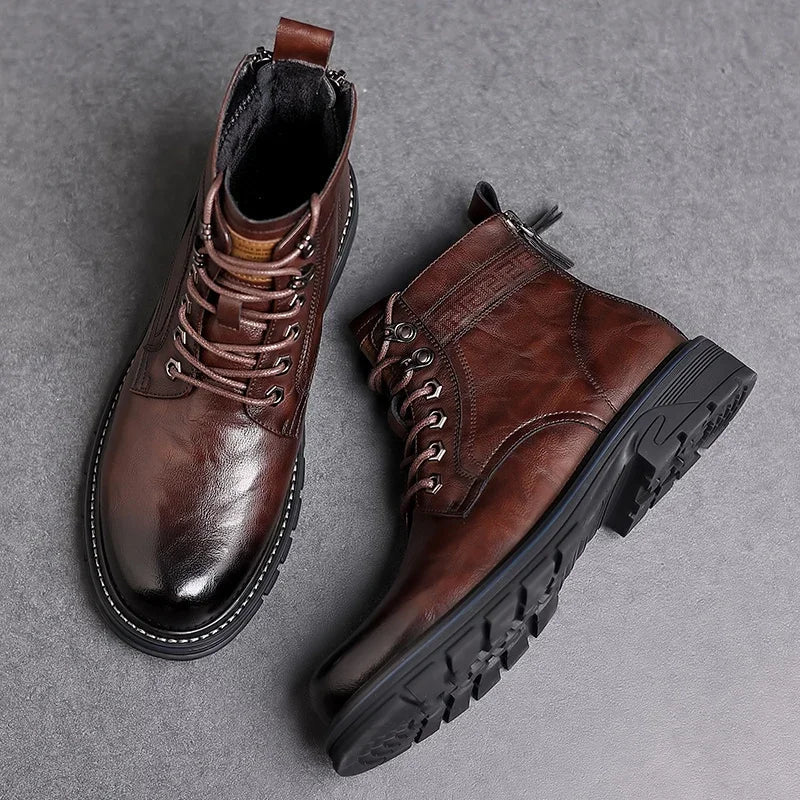 Carlos | Bequeme Weitpassform Business-Stiefel für Männer