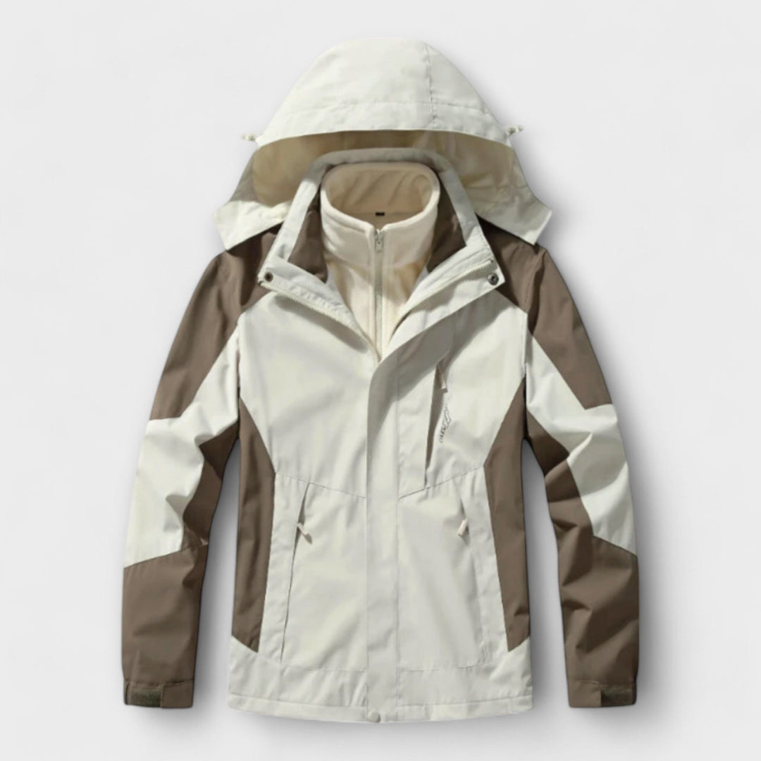 Giles | Men's Insulated Waterproof Hooded Ski Jacket