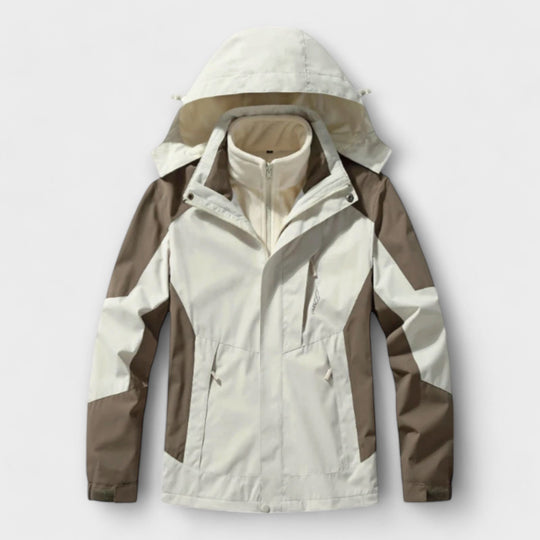 Giles | Men's Insulated Waterproof Hooded Ski Jacket