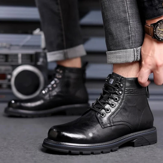 Orion | Stylish Men's Leather Ranger Boots for Durability and Comfort