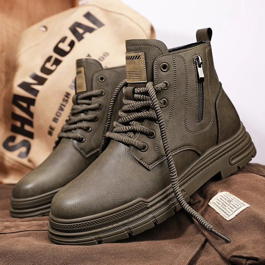 Bob | Comfortable Wide Fit British Lace-Up Boots