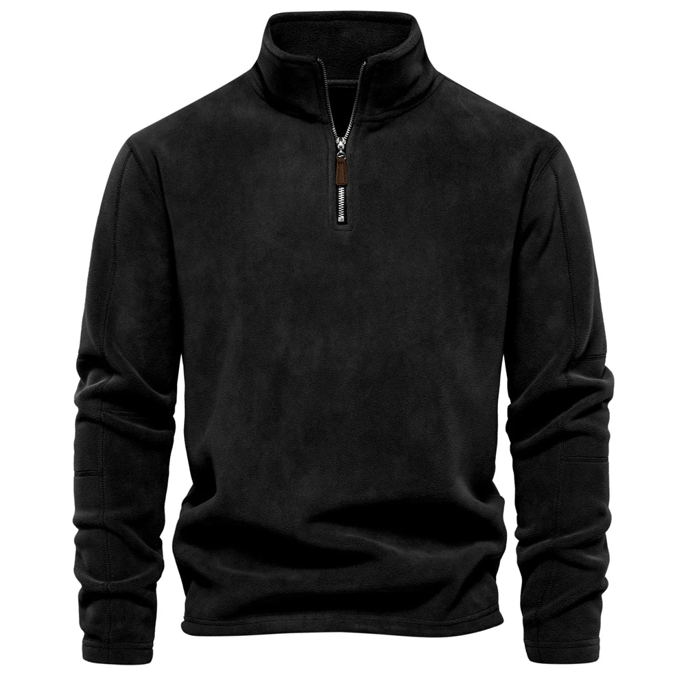 Darren | Cozy Fleece Zip Pullover for Comfort and Style