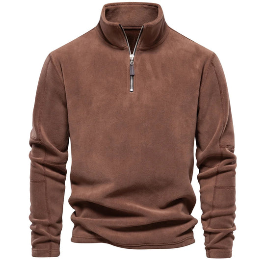 Darren | Cozy Fleece Zip Pullover for Comfort and Style