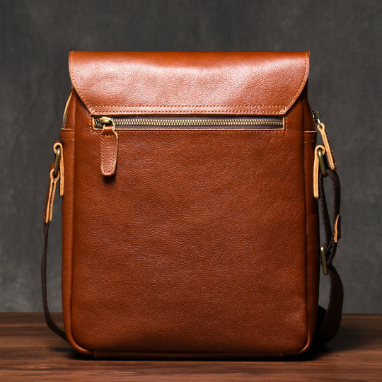 Wyatt | Stylische Leder Umhängetasche für den täglichen Gebrauch