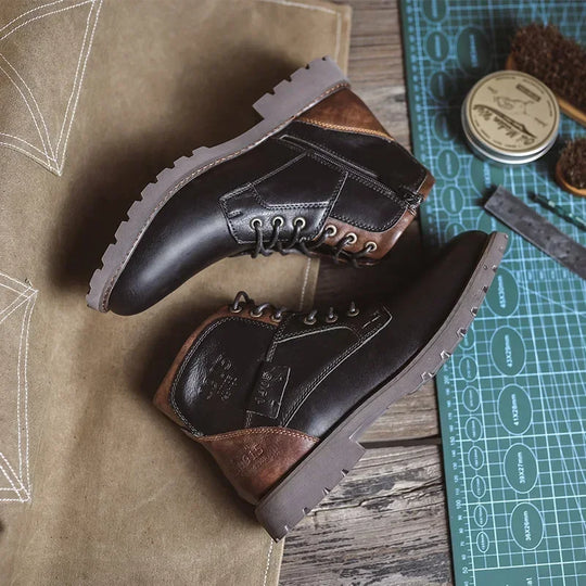 Parker | Stylish Men's Leather Boots for Everyday Comfort