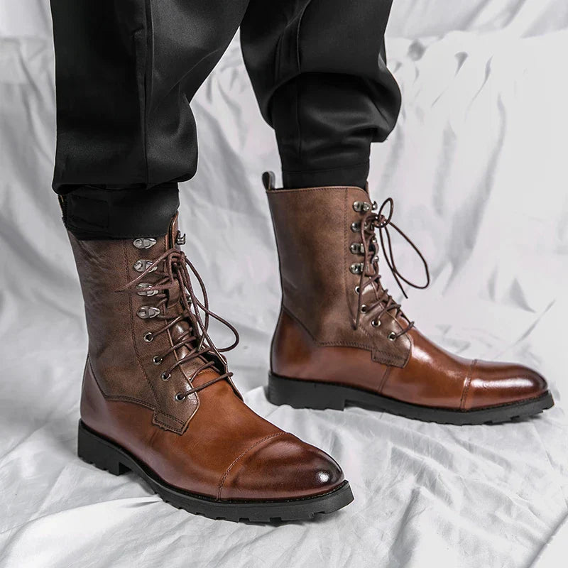 Delmar | Durable Leather Western Boots for Comfort & Style
