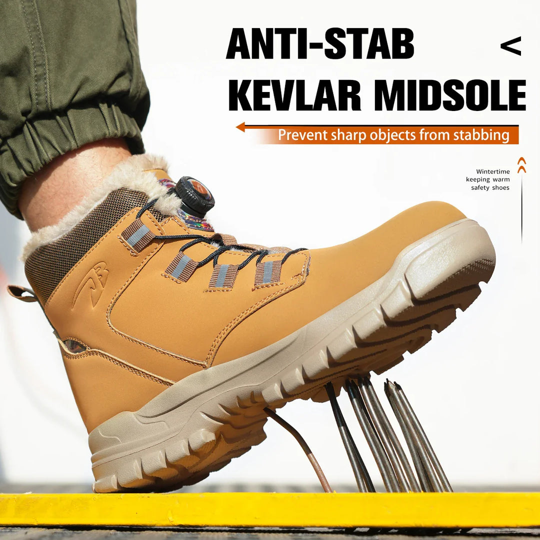 Bart | Comfortable Wide-fit Safety Boots for Men