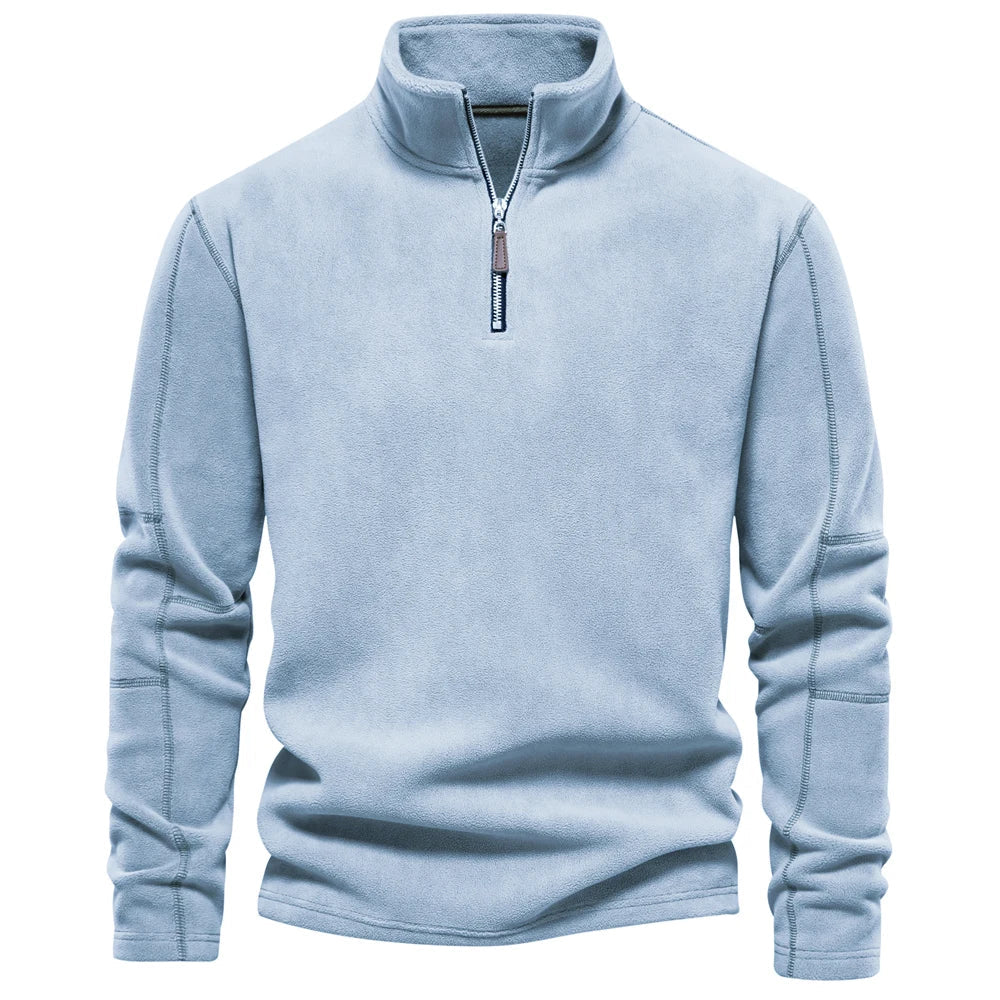 Darren | Cozy Fleece Zip Pullover for Comfort and Style