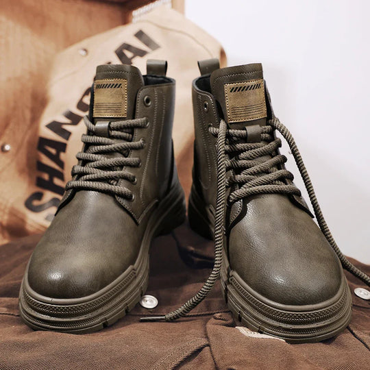 Bob | Comfortable Wide Fit British Lace-Up Boots