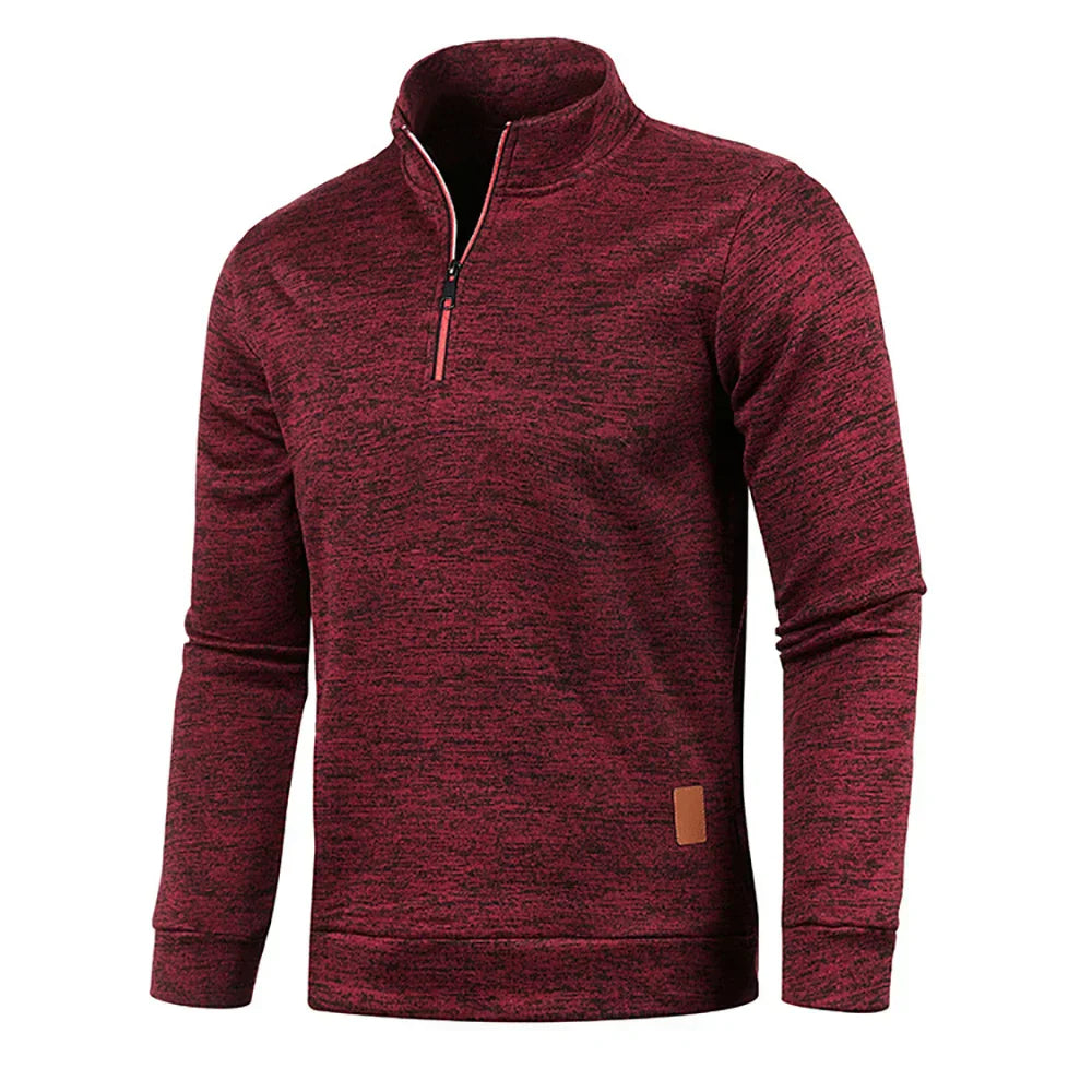 Edwin | Stylischer Halbzip-Sweatshirt für Komfort und Vielseitigkeit