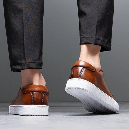 Clint | Stylische Herren-Leder-Sneaker für Komfort und Langlebigkeit