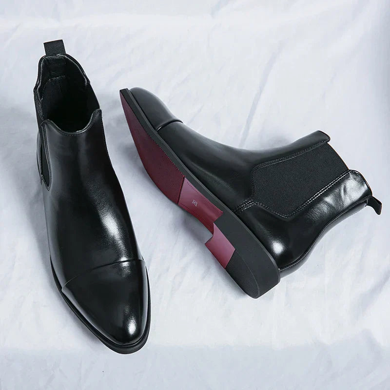 Damien | Stylish Genuine Leather Chelsea Boots for Comfort and Durability