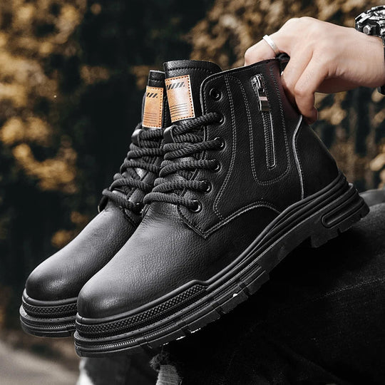 Bob | Comfortable Wide Fit British Lace-Up Boots