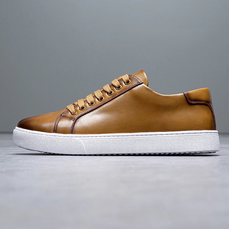 Clint | Stylische Herren-Leder-Sneaker für Komfort und Langlebigkeit