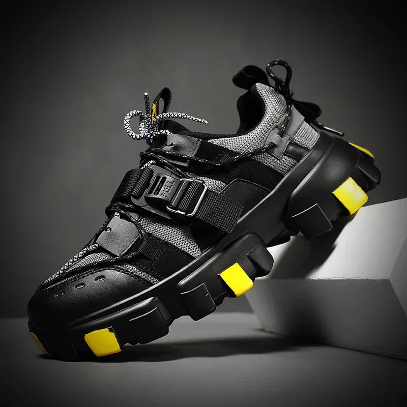 Kaspisches Meer | Bequeme Leder-Sneaker für ganztägige Unterstützung